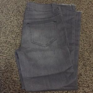 Grey skinny jeans